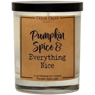 Pumpkin Spice and Everything Nice Soy Candle