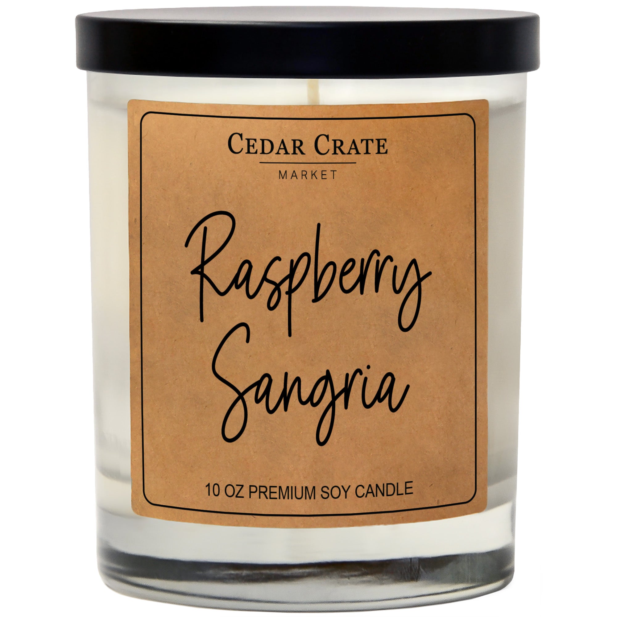 Raspberry Sangria Soy Candle