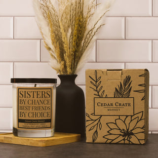 Sisters By Chance Best Friends By Choice Soy Candle
