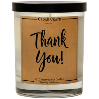 Thank You Soy Candle