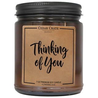 Thinking Of You Amber Jar