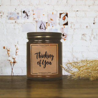Thinking Of You Amber Jar