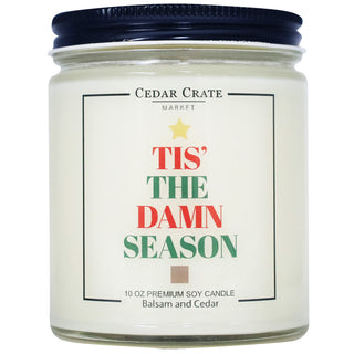 Tis The Damn Season Soy Candle - 7oz