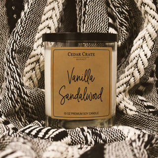 Vanilla Sandalwood Soy Candle