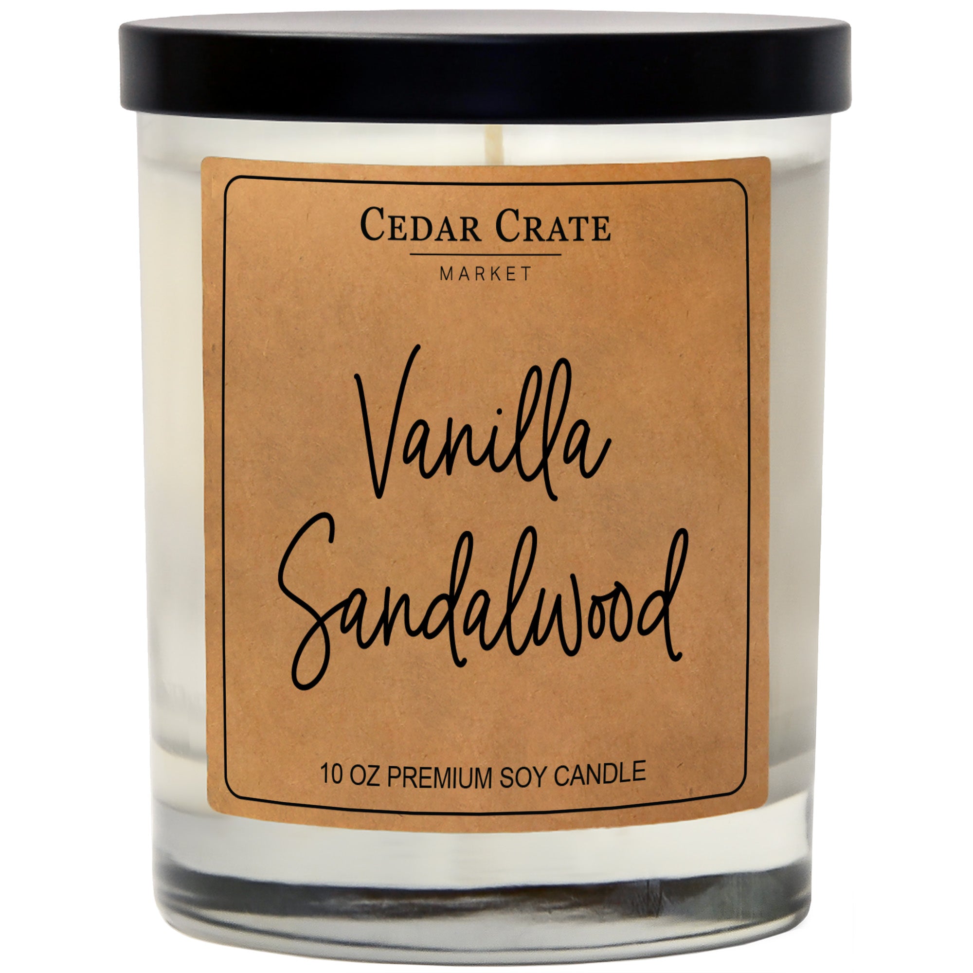 Vanilla Sandalwood Soy Candle