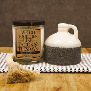 We Go Together Like Tacos & Tuesdays Soy Candle