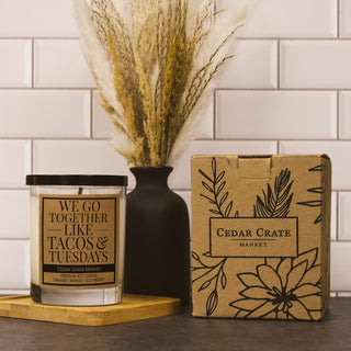 We Go Together Like Tacos & Tuesdays Soy Candle