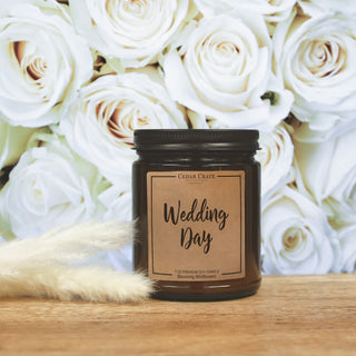 Wedding Day Amber Jar