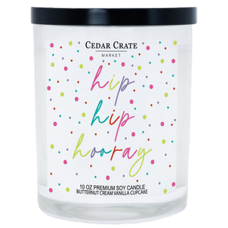 Hip Hip Hooray Soy Candle