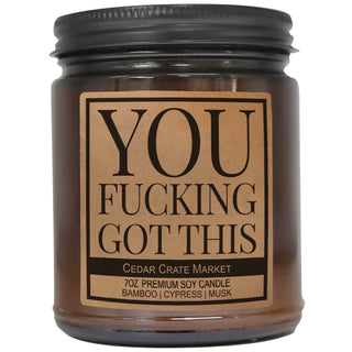 You Fucking Got This Amber Jar