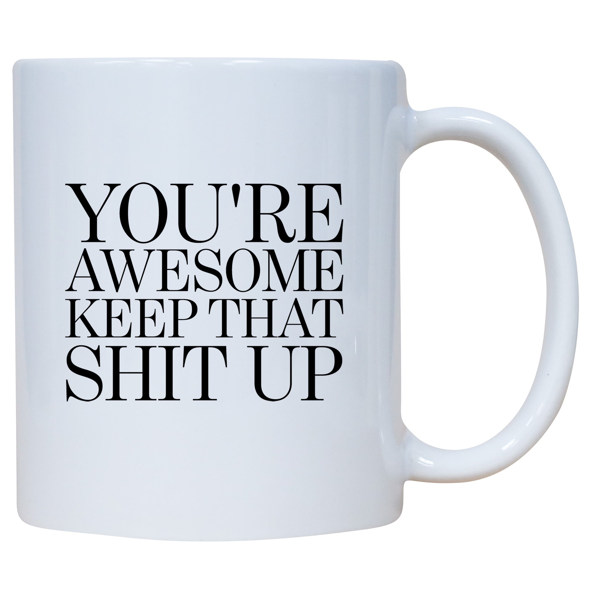 You're Awesome Keep That Shit Up Mug