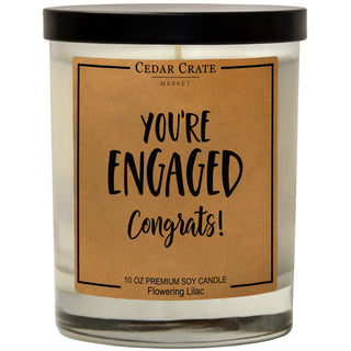 You're Engaged Congrats! Soy Candle