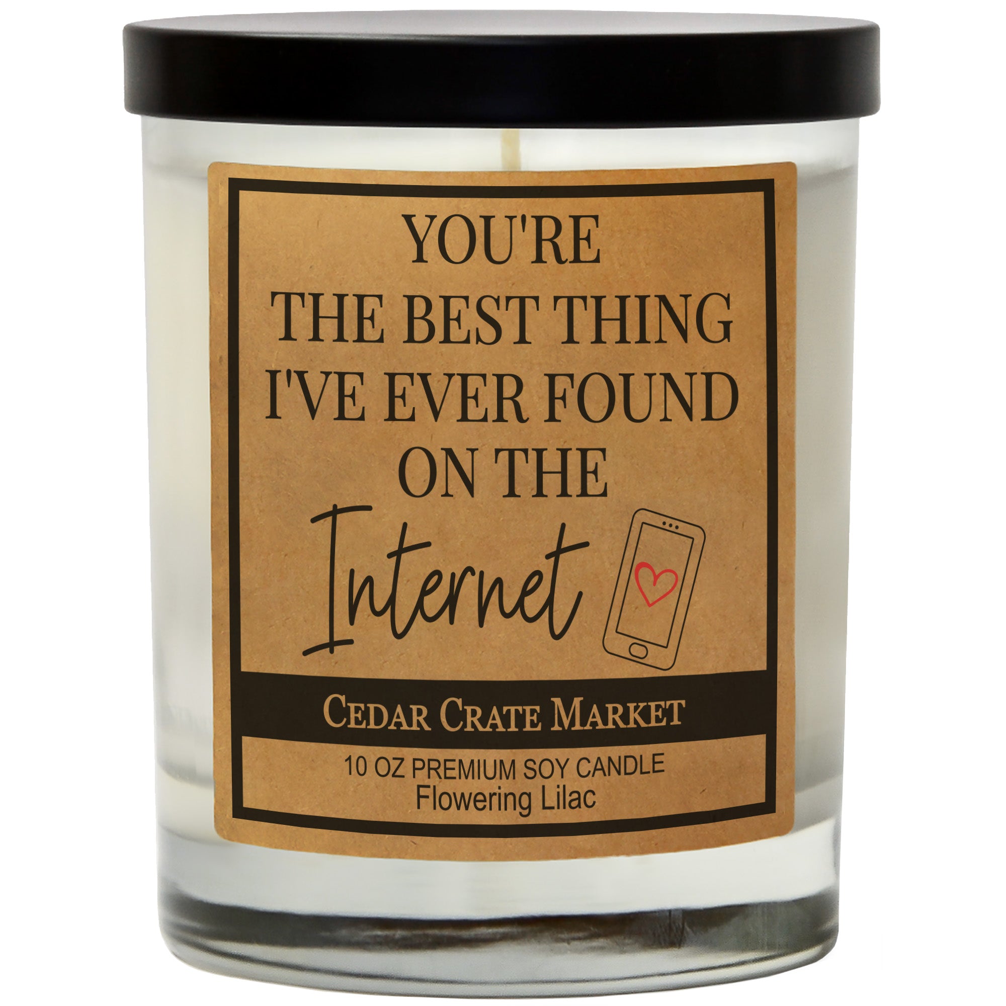 You're The Best Thing I've Ever Found On The Internet Soy Candle