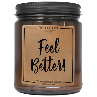 Feel Better Amber Jar