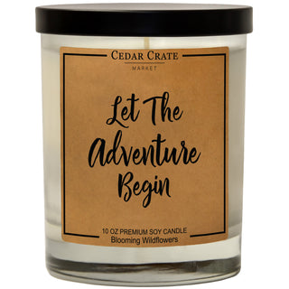Let The Adventure Begin Soy Candle