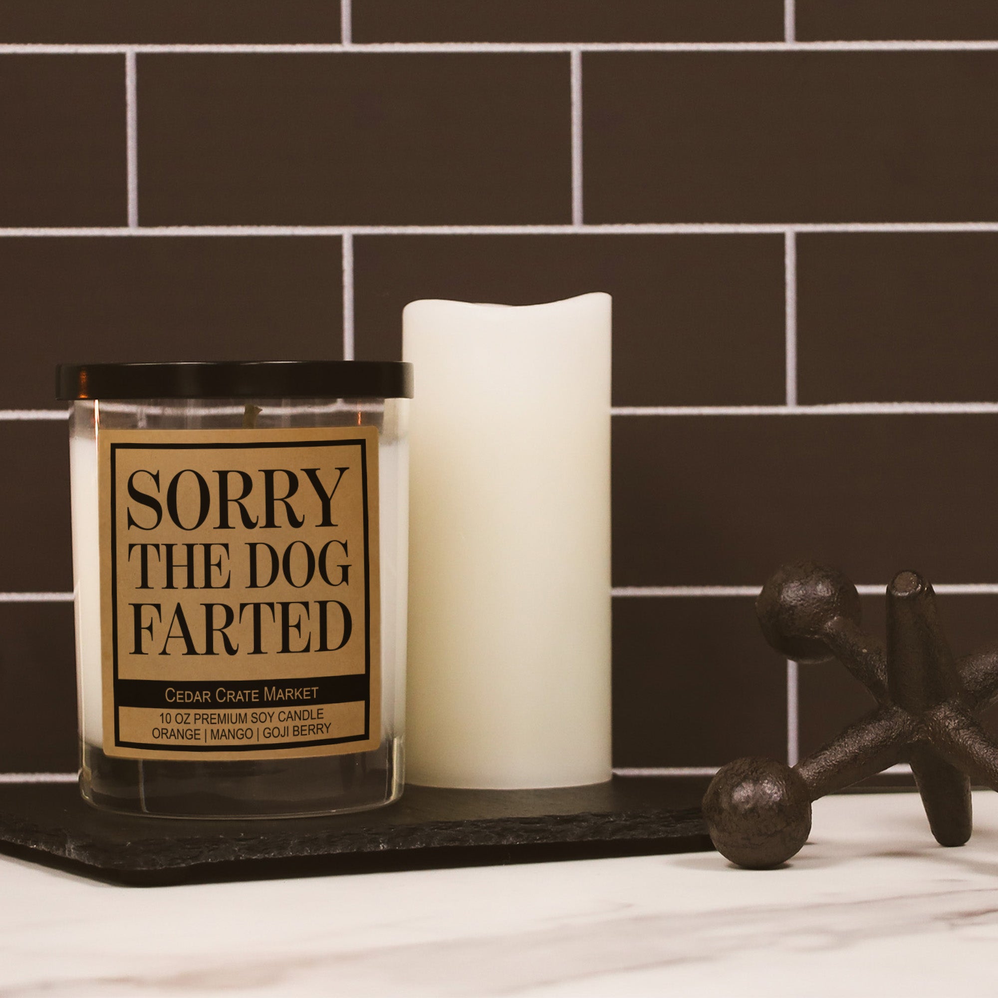 Sorry The Dog Farted Soy Candle
