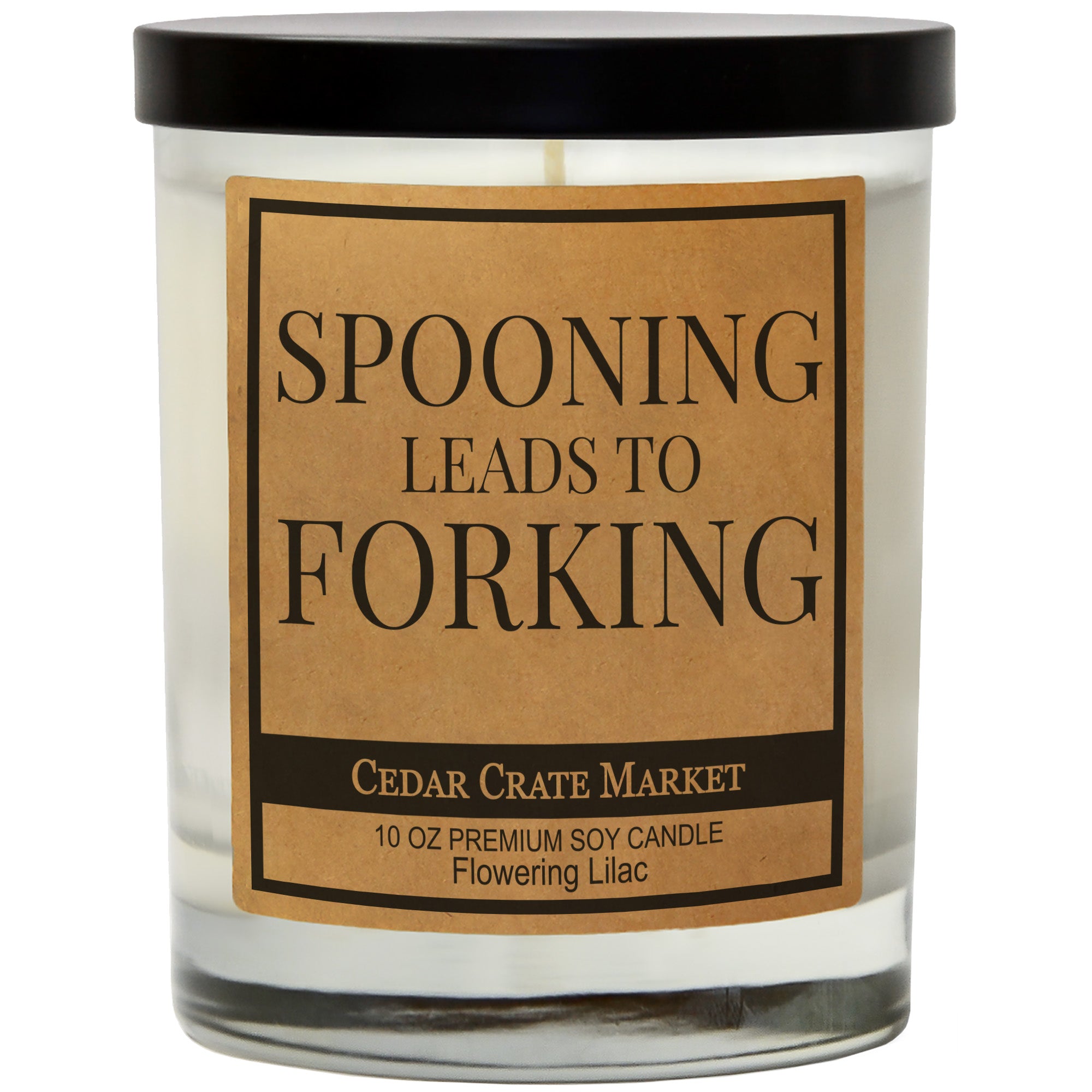 Spooning Leads To Forking Soy Candle