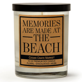 Memories Are Made At the Beach Soy Candle